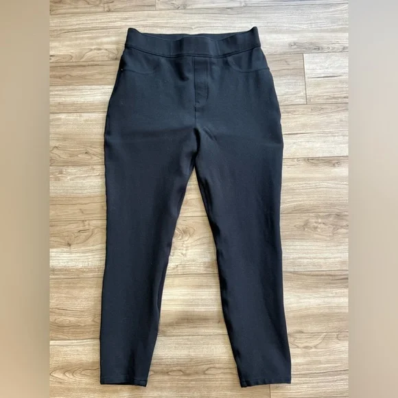 Spanx 20202R Perfect Black Ponte Ankle Pant Women’s Size L - Picture 6 of 15